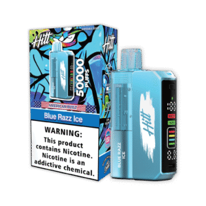 Hitt Blue Razz Ice 50000 Puffs Disposable Vape