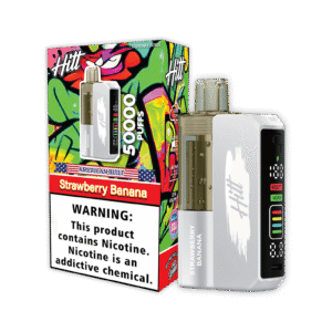 Hitt Strawberry Banana 50000 Puffs Disposable Vape