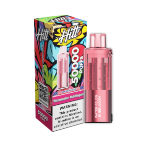 Hitt Watermelon Bubblegume 50000 Puffs Disposable Pod