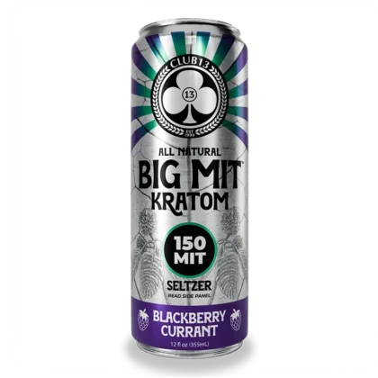 Club 13 150mg Mit Blackberry Currant Kratom Seltzer