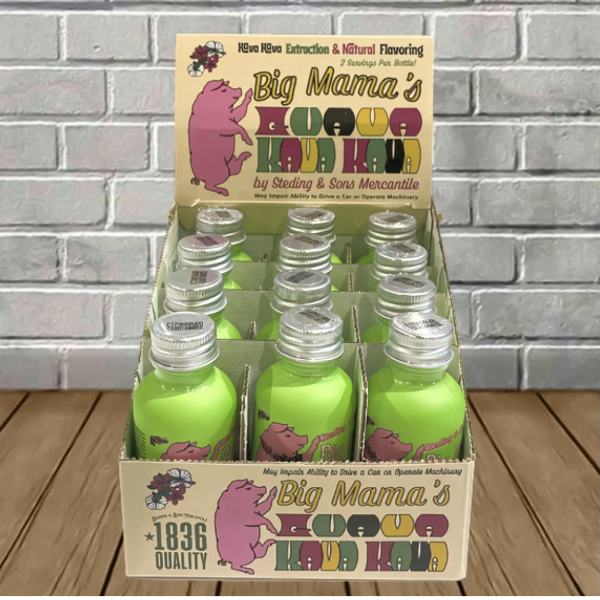 1836 Kratom Big Mama's Guava Kava Extract Shot 30ml - Image 4
