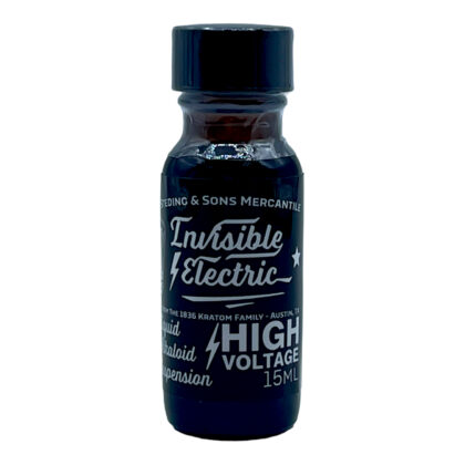 1836 Kratom Invisible Electric High Voltage Kratom Shot, 100mg, 15mL