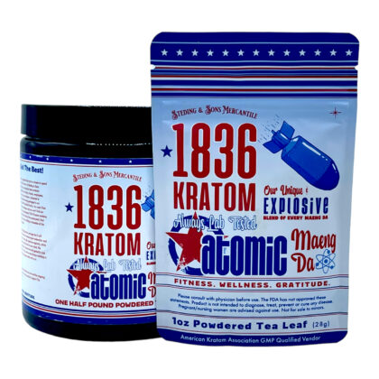 1836 Kratom Maeng Da Atomic Kratom Powder