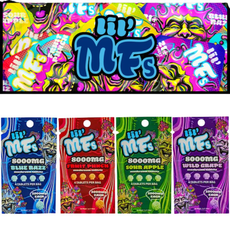 Lil' Mfs Mushroom Tablets - for Mood Support