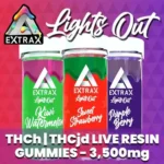 Delta Extrax THCh THCjd Lights Out Gummies 3500mg