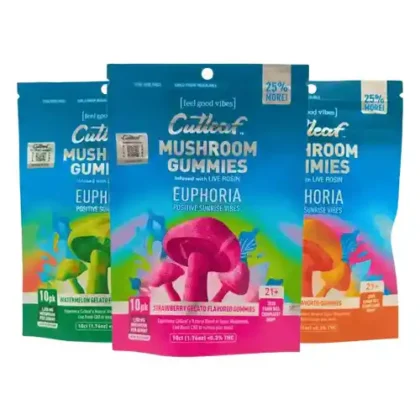 Cutleaf Mushroom Gummies - Sunrise