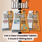 Blend Indoblend Cat's Claw Botanical Extract Chewable Tablets