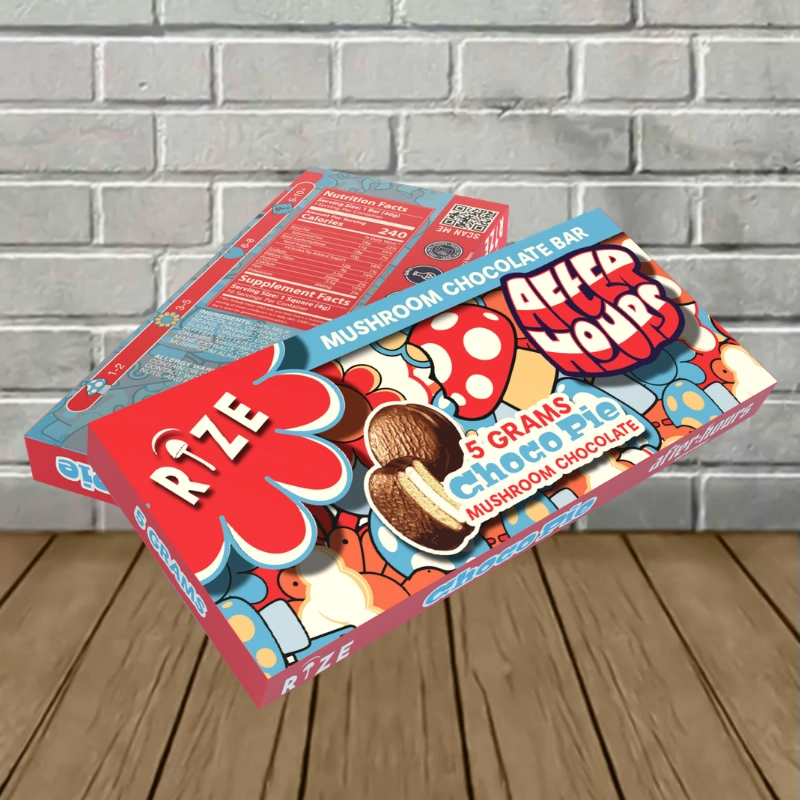 After Hours x Rize Nootropic Blend Mushroom Chocolate Bar - Image 2
