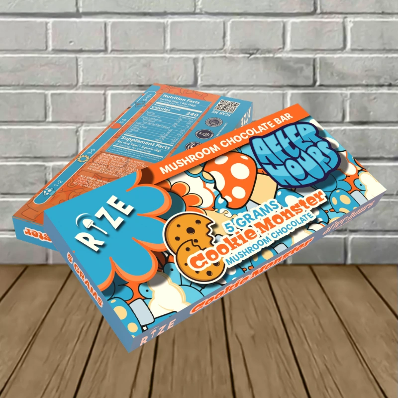 After Hours x Rize Nootropic Blend Mushroom Chocolate Bar - Image 3