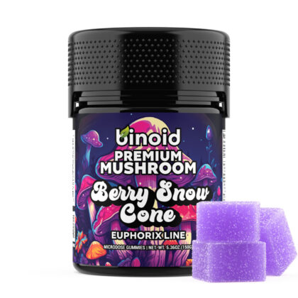 Binoid Euphorix Microdose Mushroom Gummies