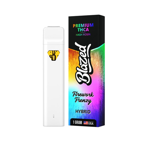 Blazed Hash Rosin THCA 1G Disposable Vape Pen