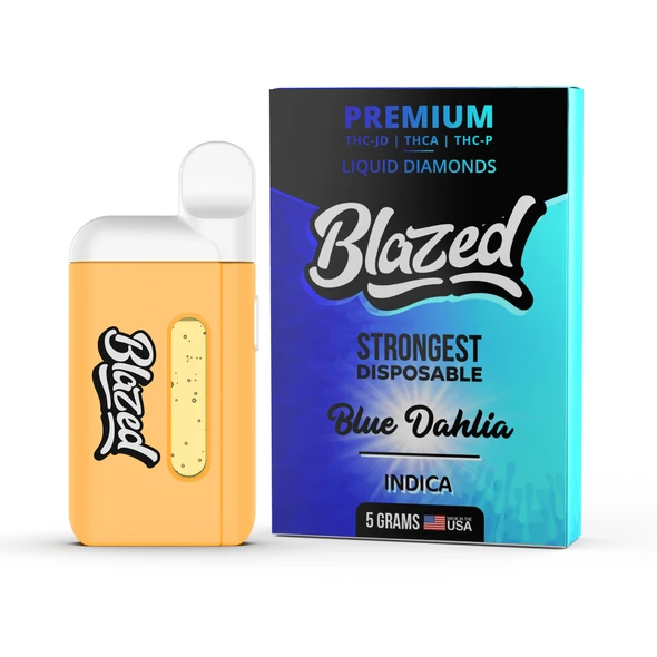 Blazed Liquid Diamonds THCA + Delta 9P + THC-JD 5G Disposable Vape Pen