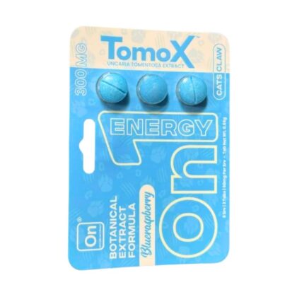 Tomox On1 Energy Cat's Claw Botanical Extract Tablets, 3ct 100mg