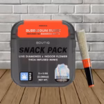 Boutiq Snack Pack Live Diamonds Minis THCa | (5ct) 2.5g