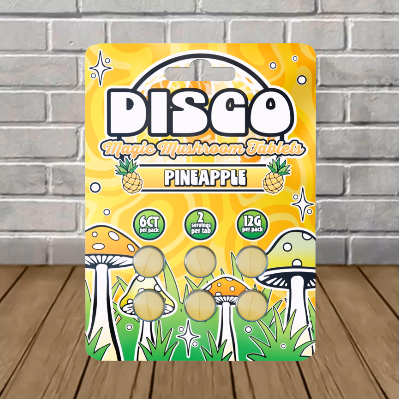 Chapo Disco Magic Mushroom Tablets - Pineapple