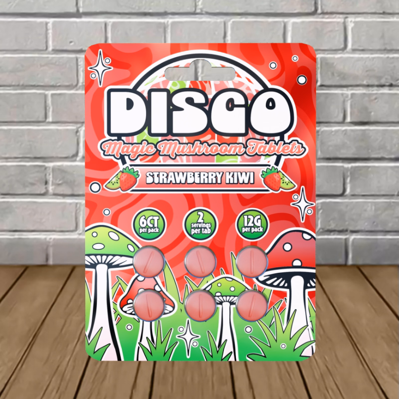 Chapo Disco Magic Mushroom Tablets - Strawberry