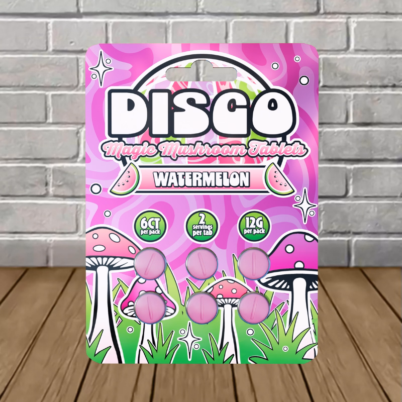 Chapo Disco Magic Mushroom Tablets - Watermelon
