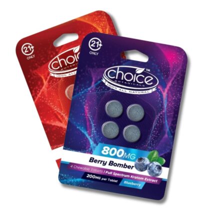 Choice Botanicals 200MG X 4CT Kratom Extract Tablets