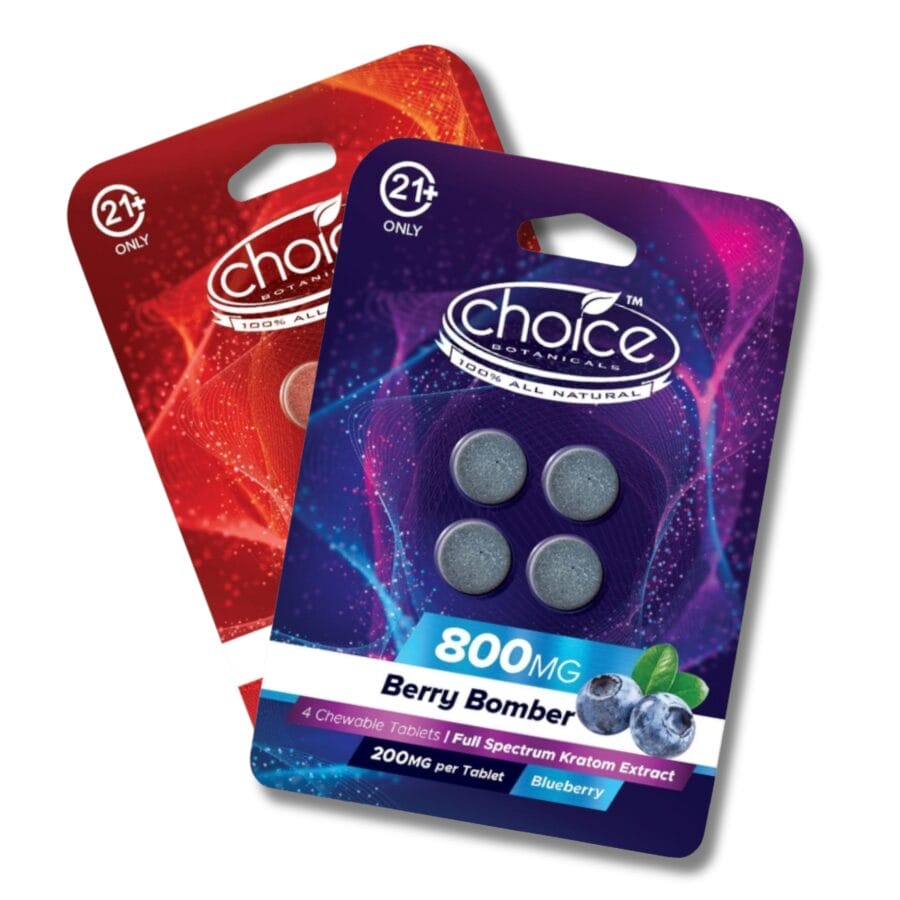 Choice Botanicals 200MG X 4CT Kratom Extract Tablets