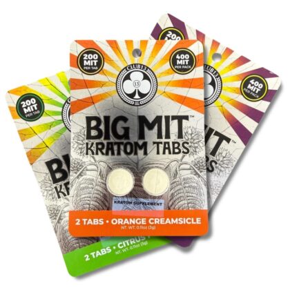 Club13 Big MIT Kratom Extract Chewable Tablets 200mg x 2ct