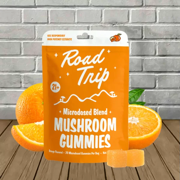 Day Trip Carpe Diem Blend Microdose Gummies + Functional Mushrooms - Orange