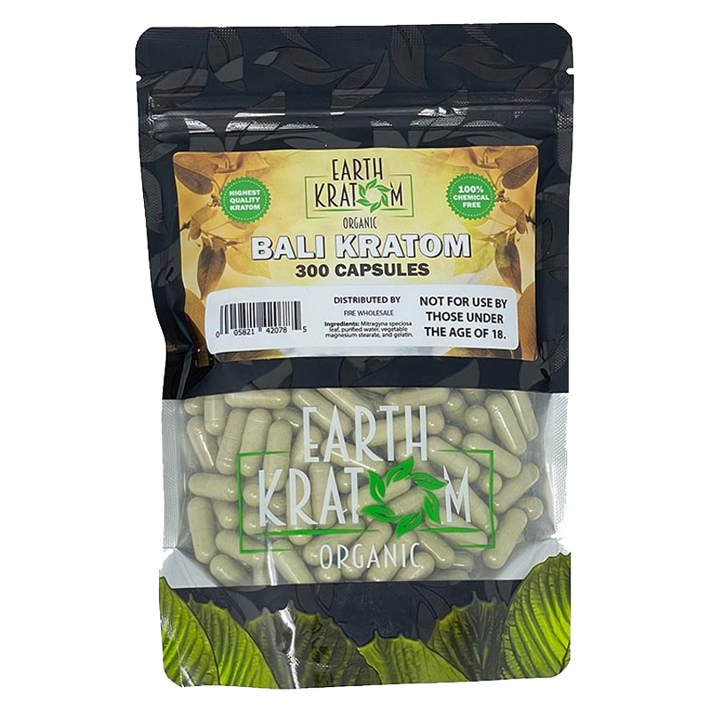 Earth Kratom Bali Kratom Capsule - by Earth Kratom