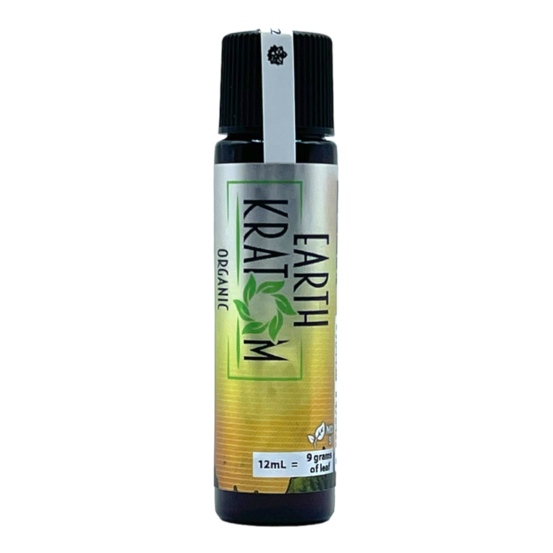 Earth Kratom Maeng Da Kratom Extract Shot, 12mL