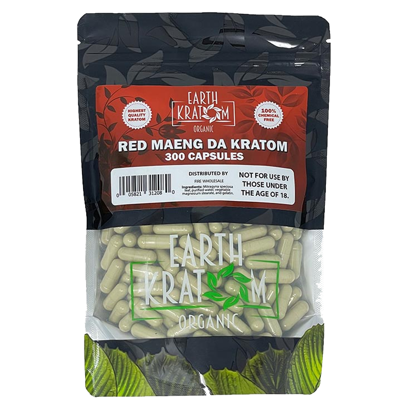 Earth Kratom Red Maeng Da Kratom Capsule - by Earth Kratom