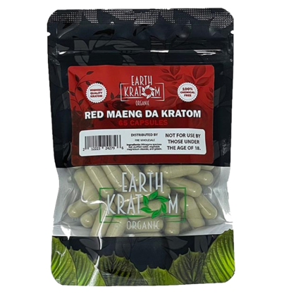 Earth Kratom Red Maeng Da Kratom Capsule