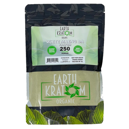 Earth Kratom White Maeng Da Kratom Powder