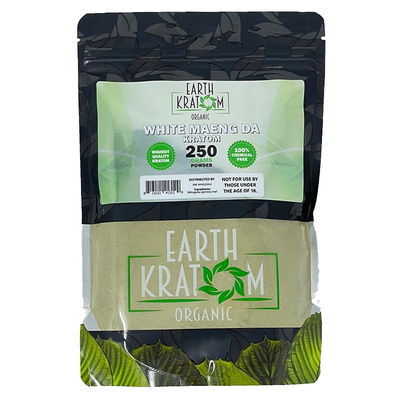 Earth Kratom White Maeng Da Kratom Powder