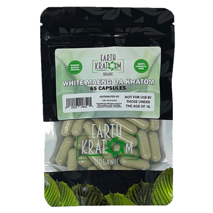 Earth Kratom White Maeng Da Kratom Capsule