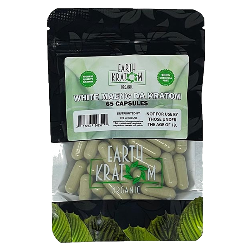 Earth Kratom White Maeng Da Kratom Capsule