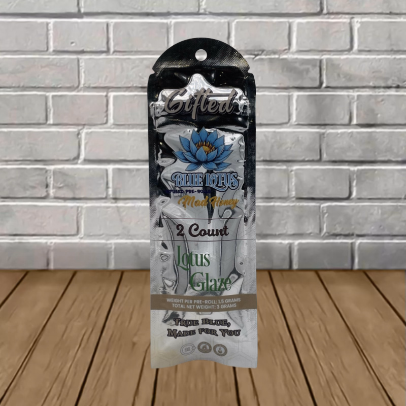Gifted Blue Lotus + Mad Honey Infused Prerolls 2ct