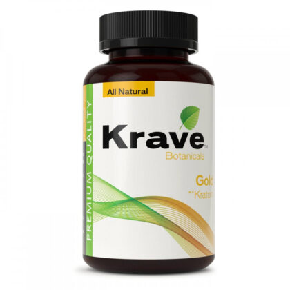 Krave Gold Kratom Capsules