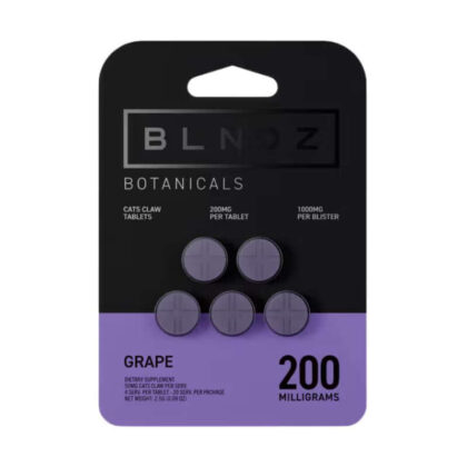 BLNDZ Botanicals Cat's Claw Chewable Tablets, 5ct 200mg