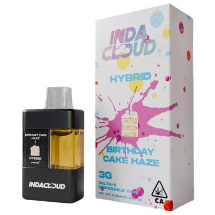 IndaCloud Delta 8 THC 3G Disposable Vape Pen