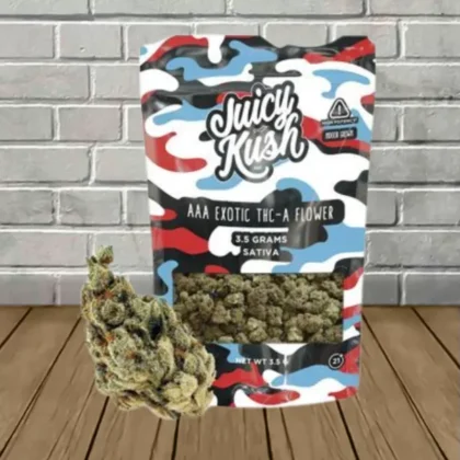 Juicy Kush AAA Exotic THCa Flower 3.5g