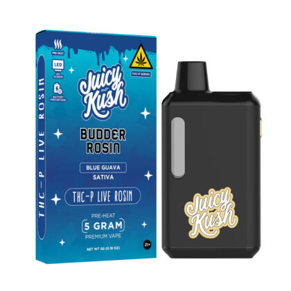 Juicy Kush THC-P Budder Live Rosin 5G Disposable Vape Pen