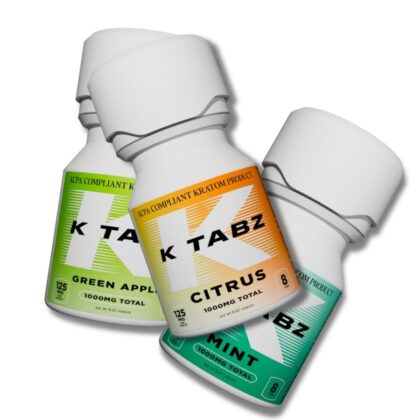 K-Tabz Nano Spec Kratom Flavored Tablets 125mg x 8ct