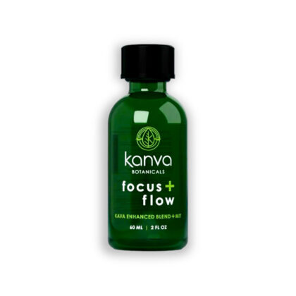 Kanva Botanicals Focus + Flow Kava Kratom Shot 2oz
