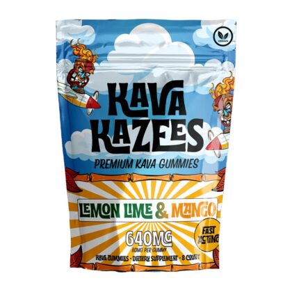 Kava Kazees Kava Gummies, 640mg x 8ct