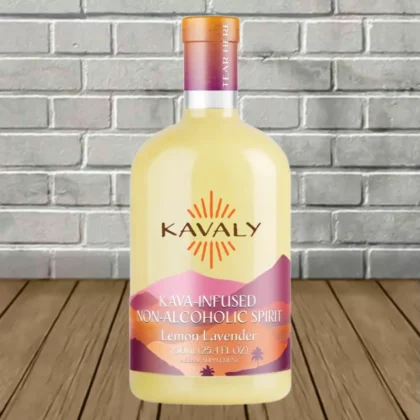 Kavaly Kava-Infused Non-Alcoholic Spirit Lemon Lavender 2oz