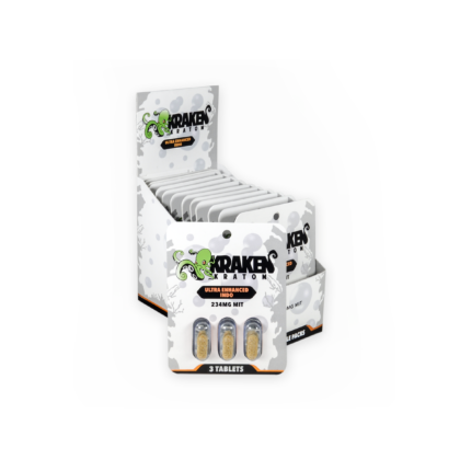 Kraken Kratom Ultra Enhanced Indo Chewable Tablets