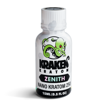Kraken Kratom Zenith Nano Shot 150mg 15mL