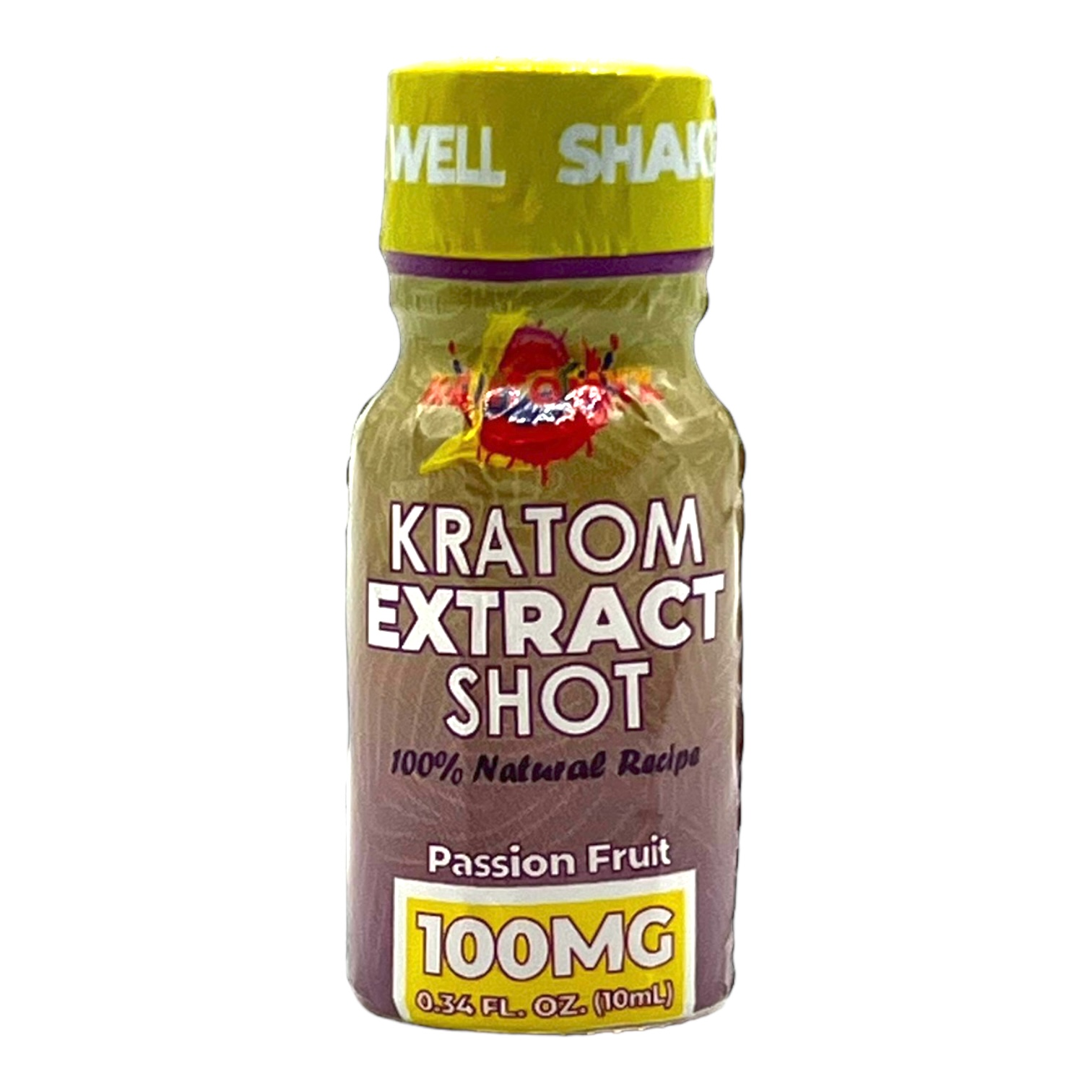Kratomyx Passion Fruit Shot 100mg 10mL