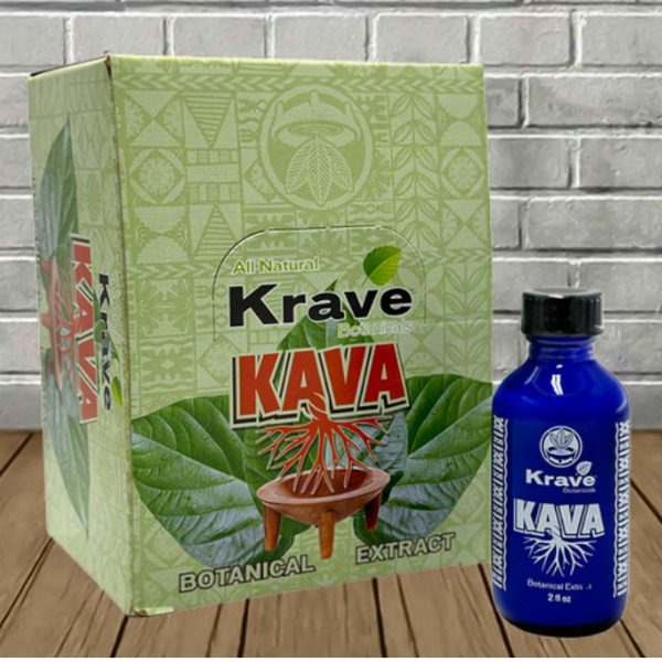 Krave Botanicals Kava Extract Shot 2oz - Image 2