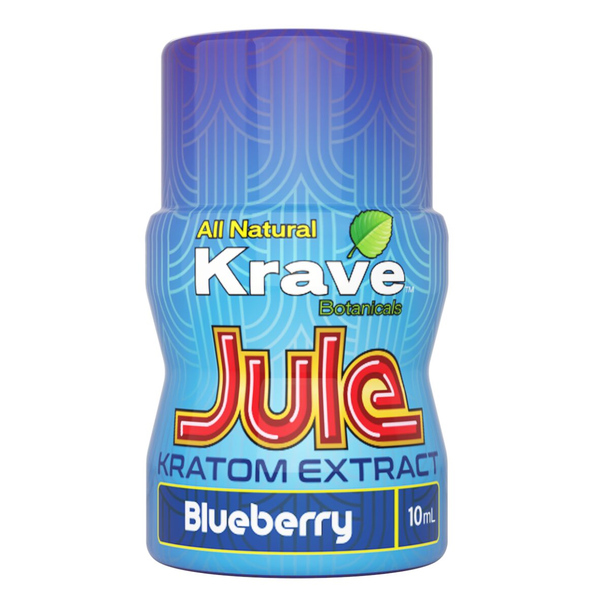 Krave Jule Kratom Extract Shot, 100mg, 10mL - Blueberry