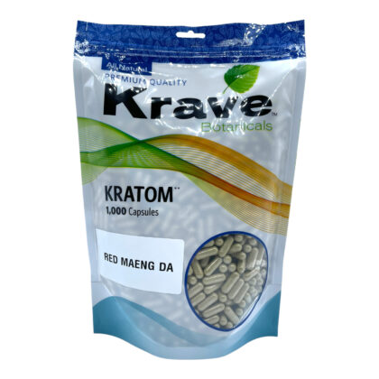 Krave Kratom Red Maeng Da Capsules