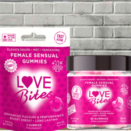 Love Bites Fast Acting Female Sensual Enhancement Gummies